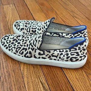 Rothy’s 9 leopard print sneaker